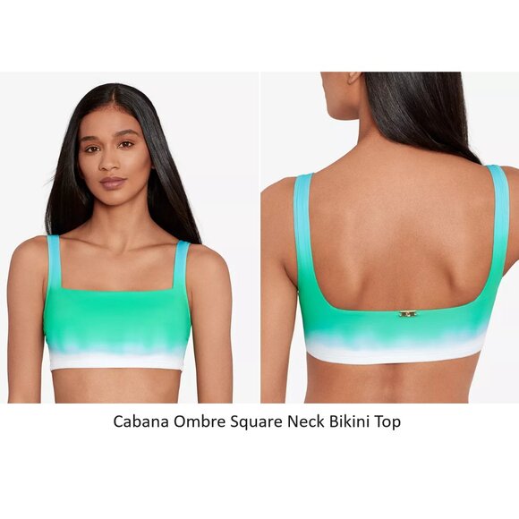 NWT LAUREN Ralph Lauren Beach Club Bikini Tops Multicolor Size 4-16 $100 12HL731 - Picture 6 of 6